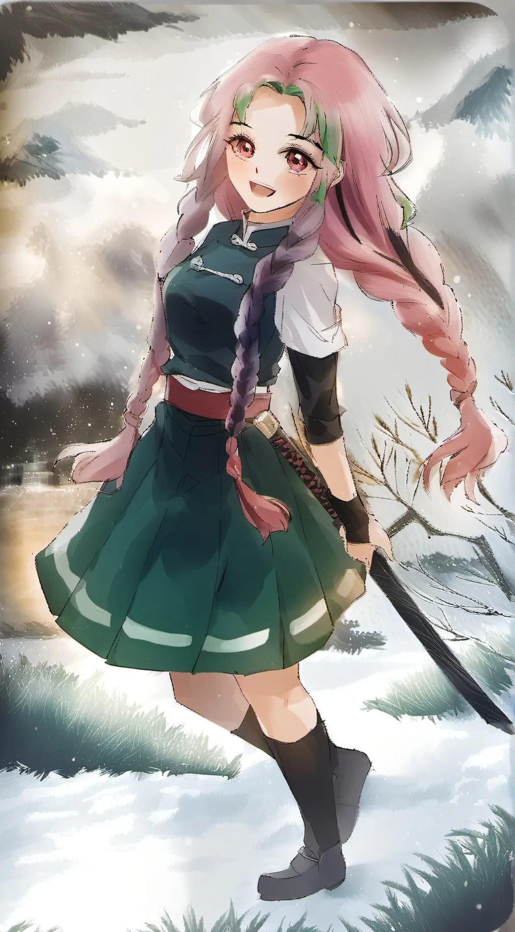 ai character: mitsuri background