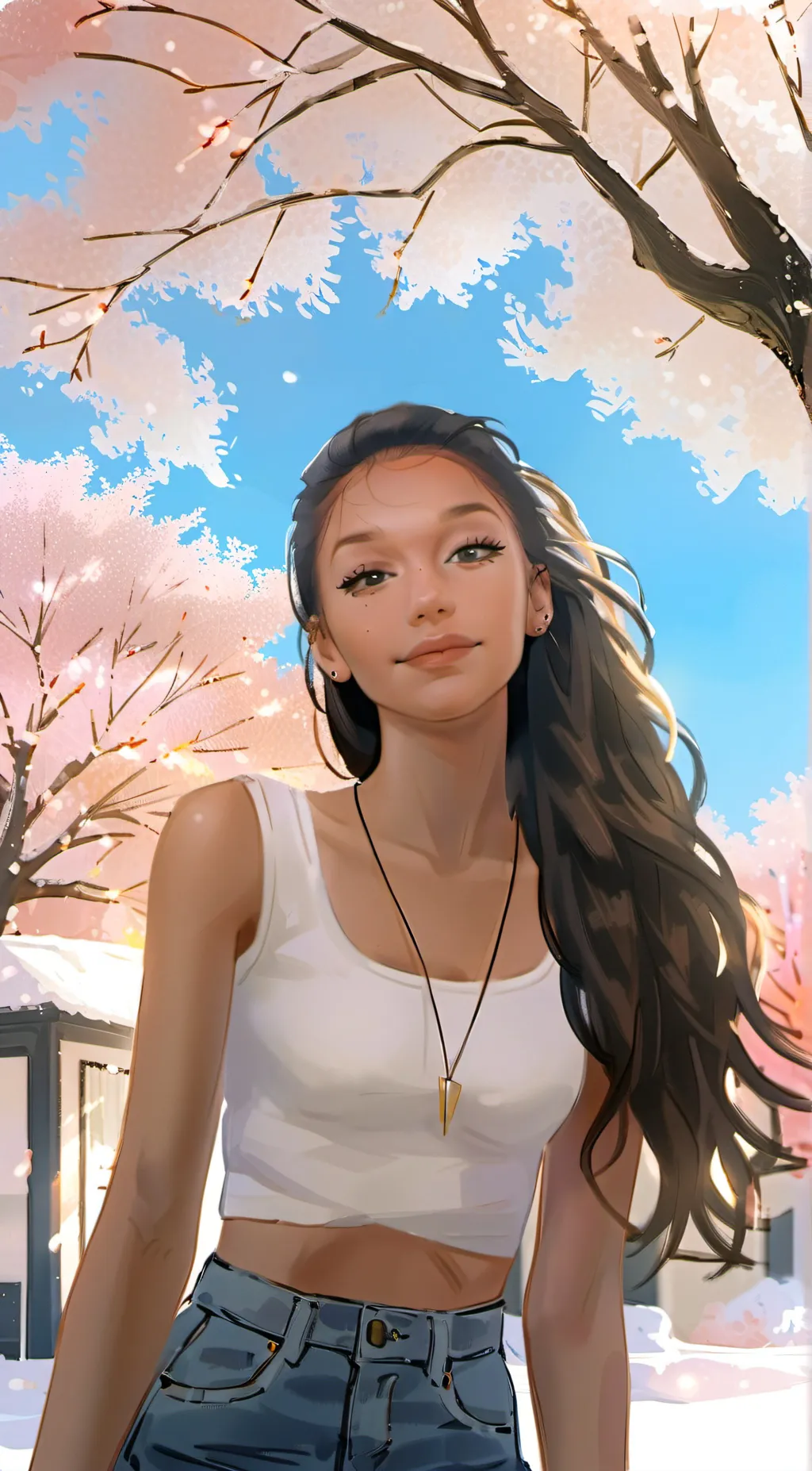 ai character: Angiee background