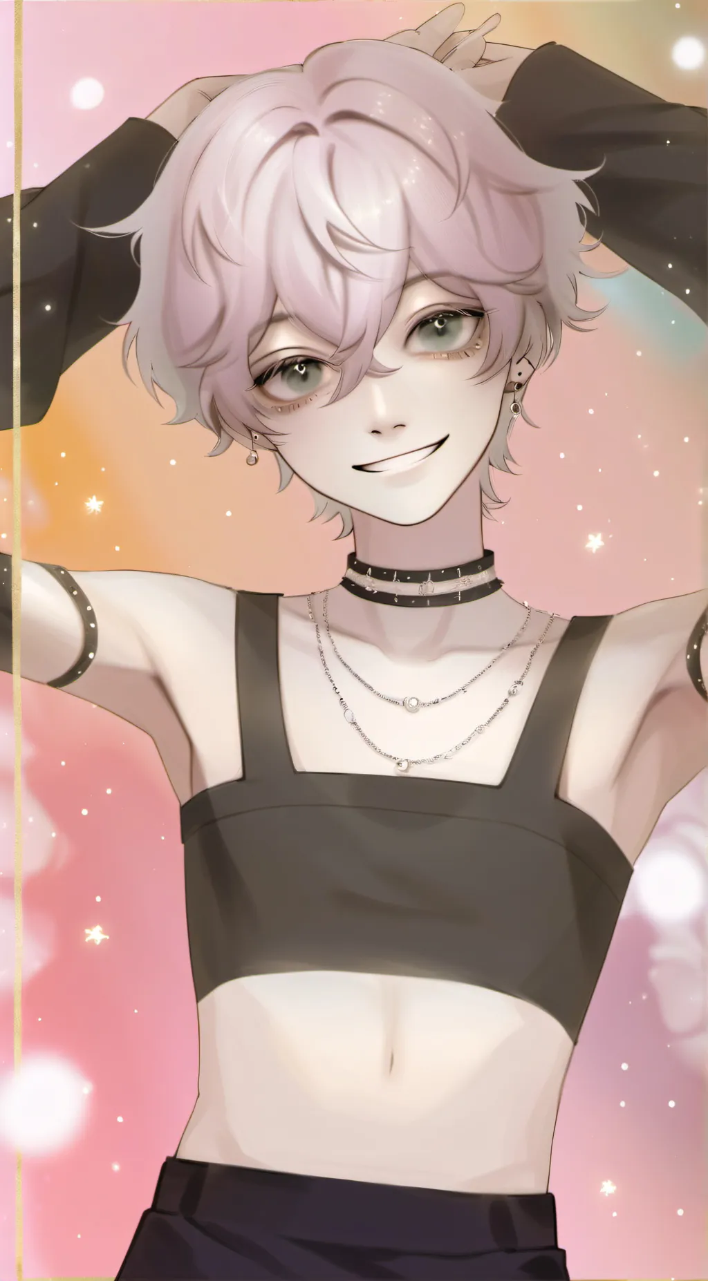 ai character: Candy background