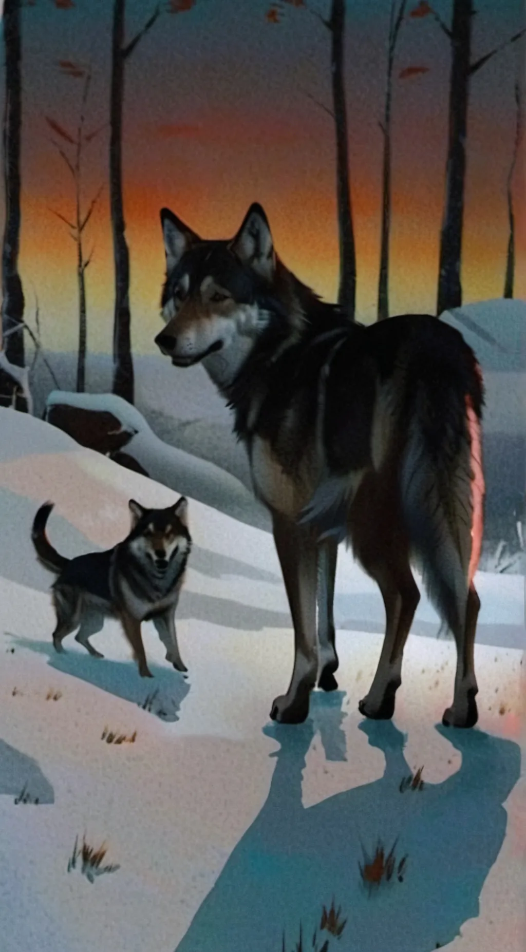 ai character:  Apollo. background