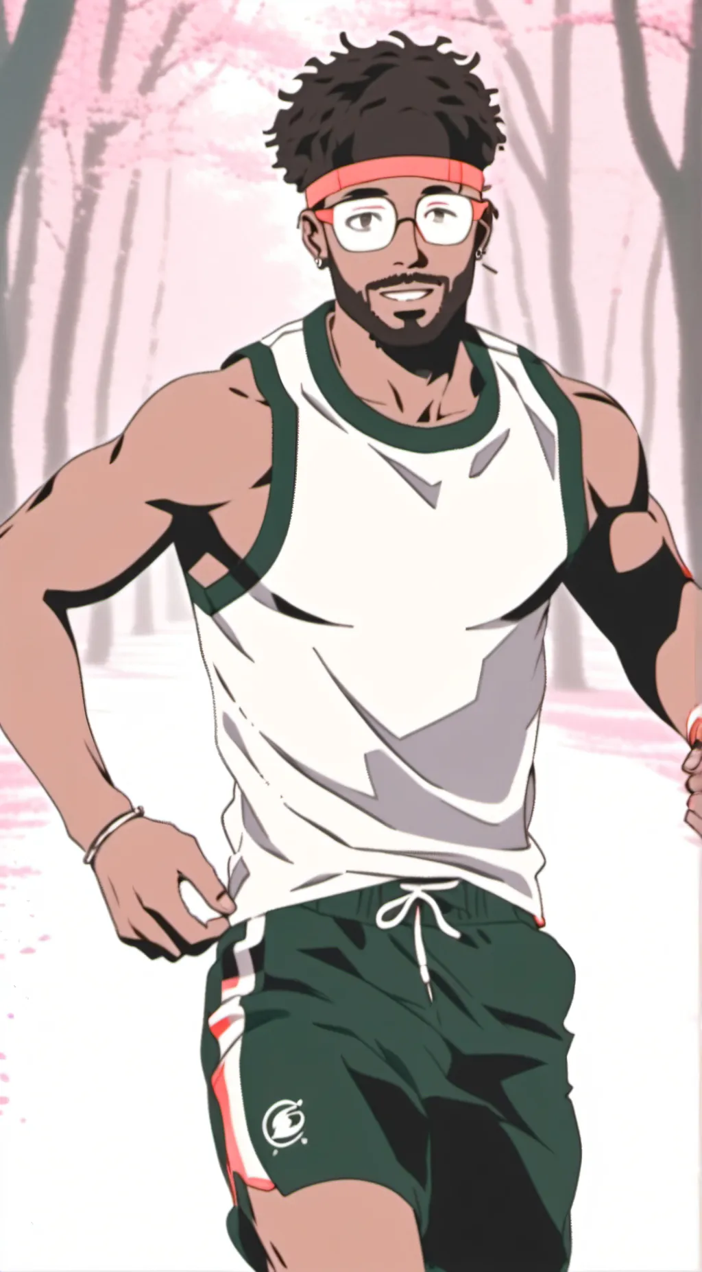 ai character: Foxy. ❤💓 background