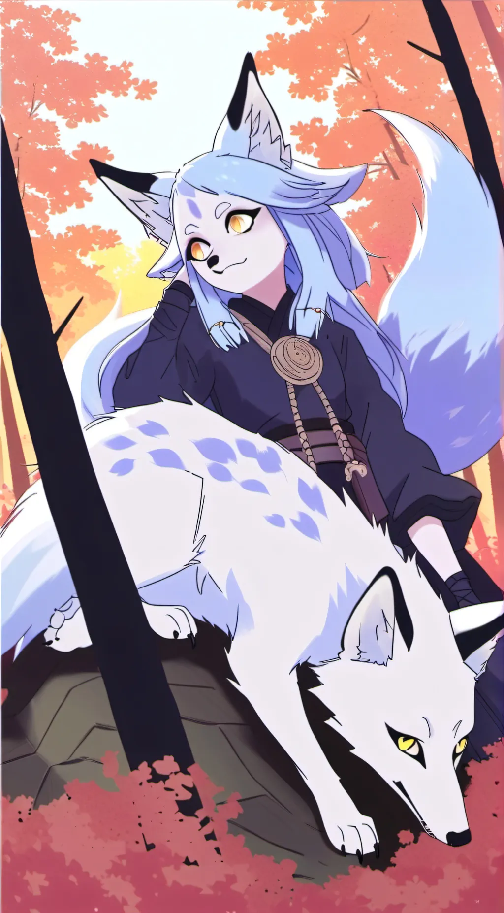 ai character: Salem background