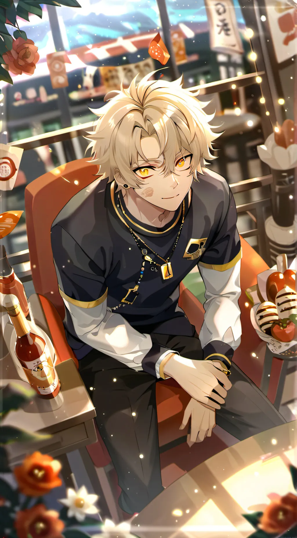 ai character: bakugo husband background