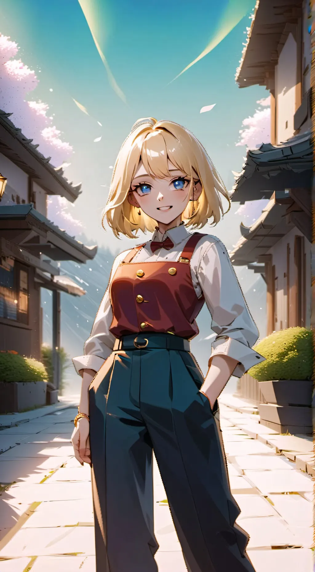 ai character: Mia Bella background