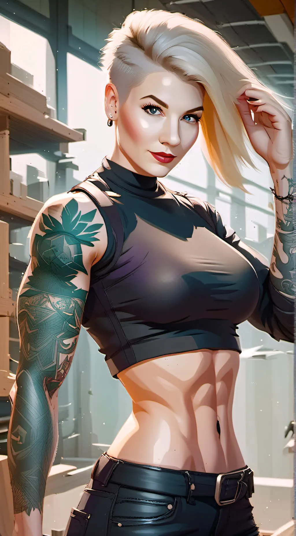 ai character: Roxy Dawson  background