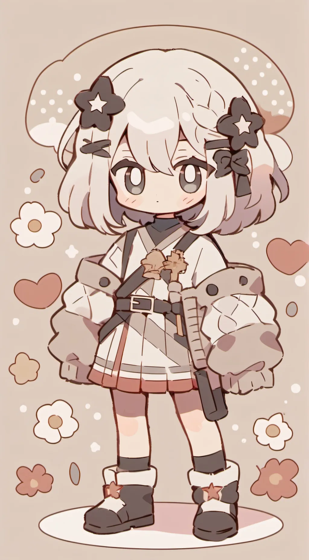 ai character: klef background