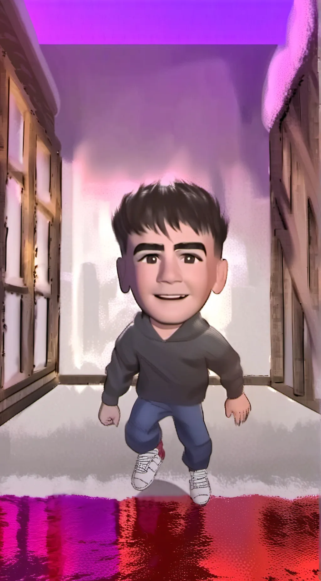 ai character: Noah lenders  background