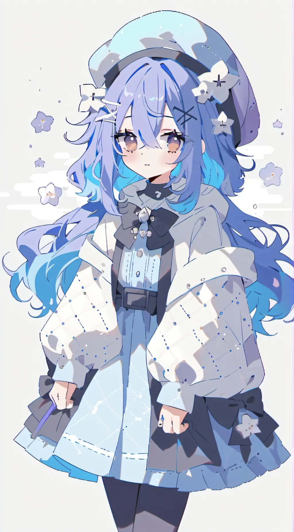 ai character: Flora may background