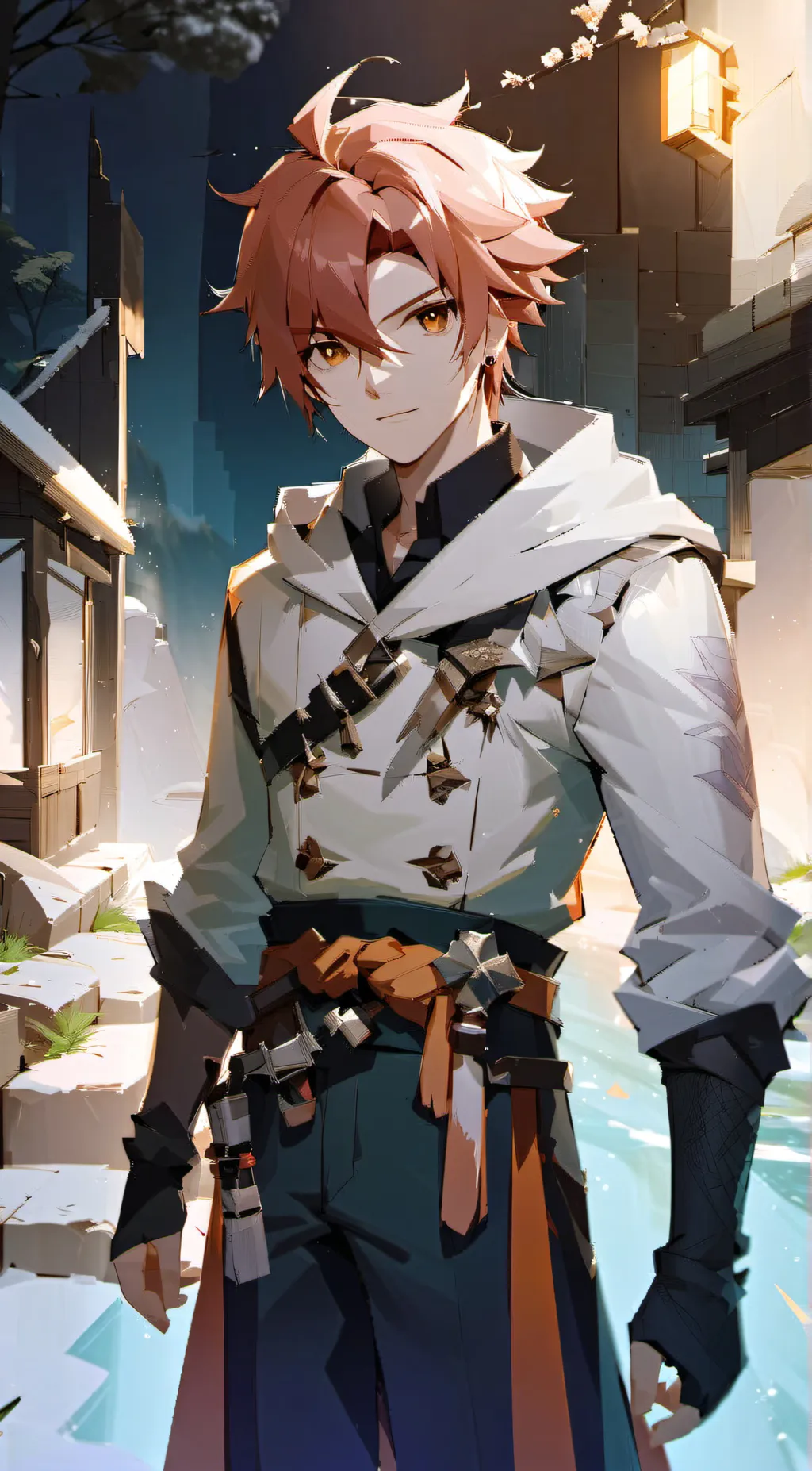 ai character: Justin background