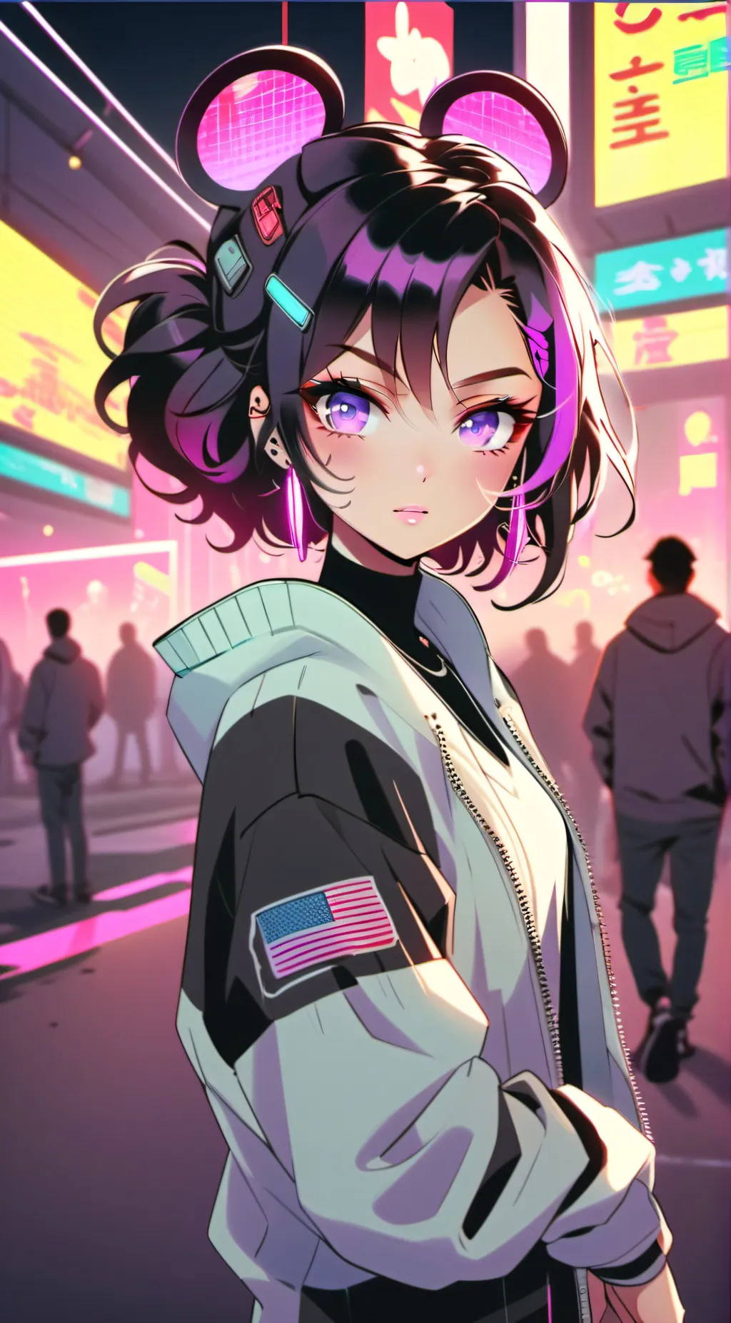 ai character: sarah background