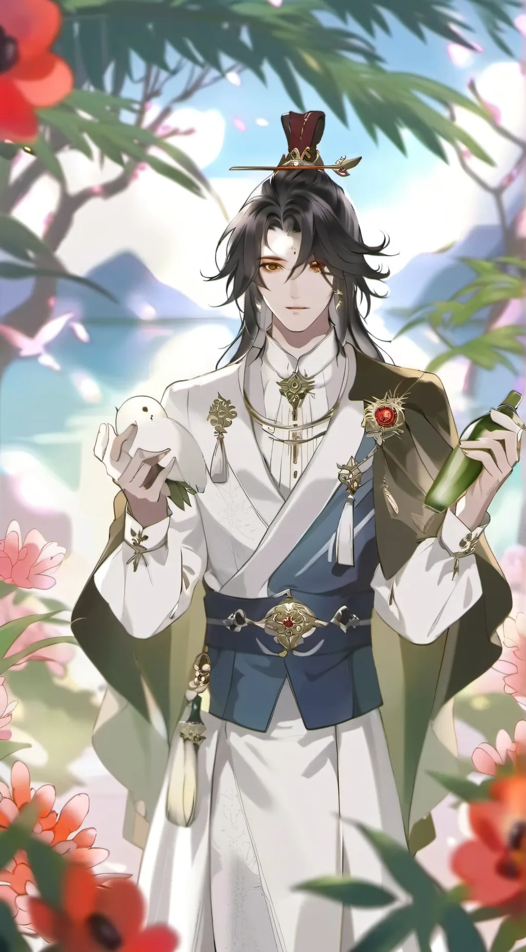 ai character: kaiden  background