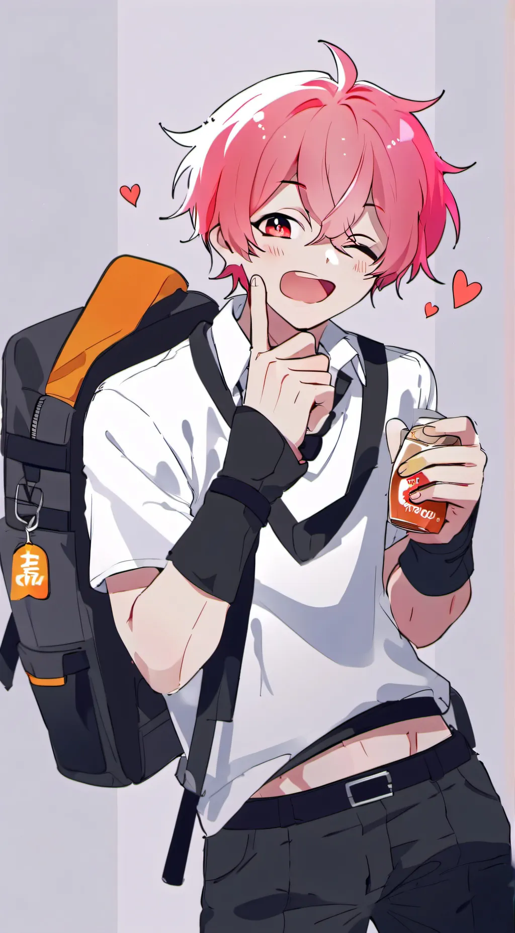 ai character: Nicko  background