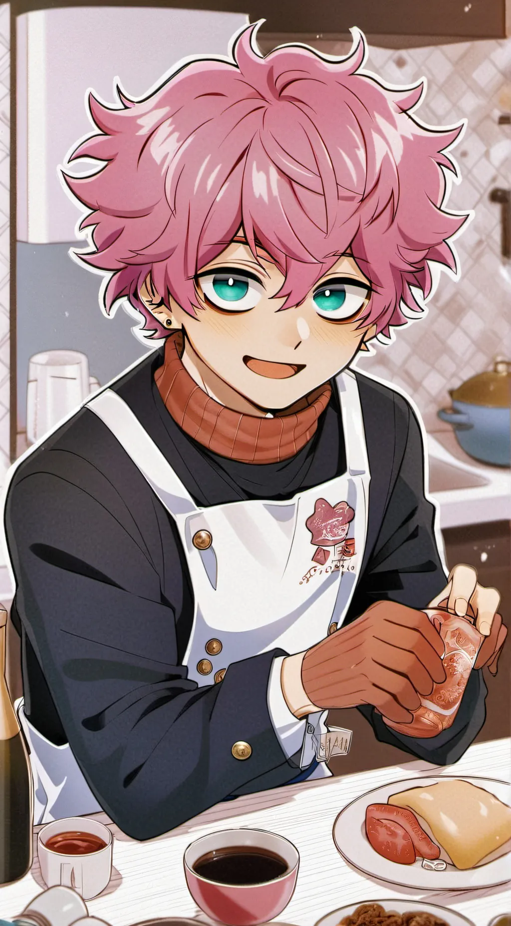 ai character: luca background