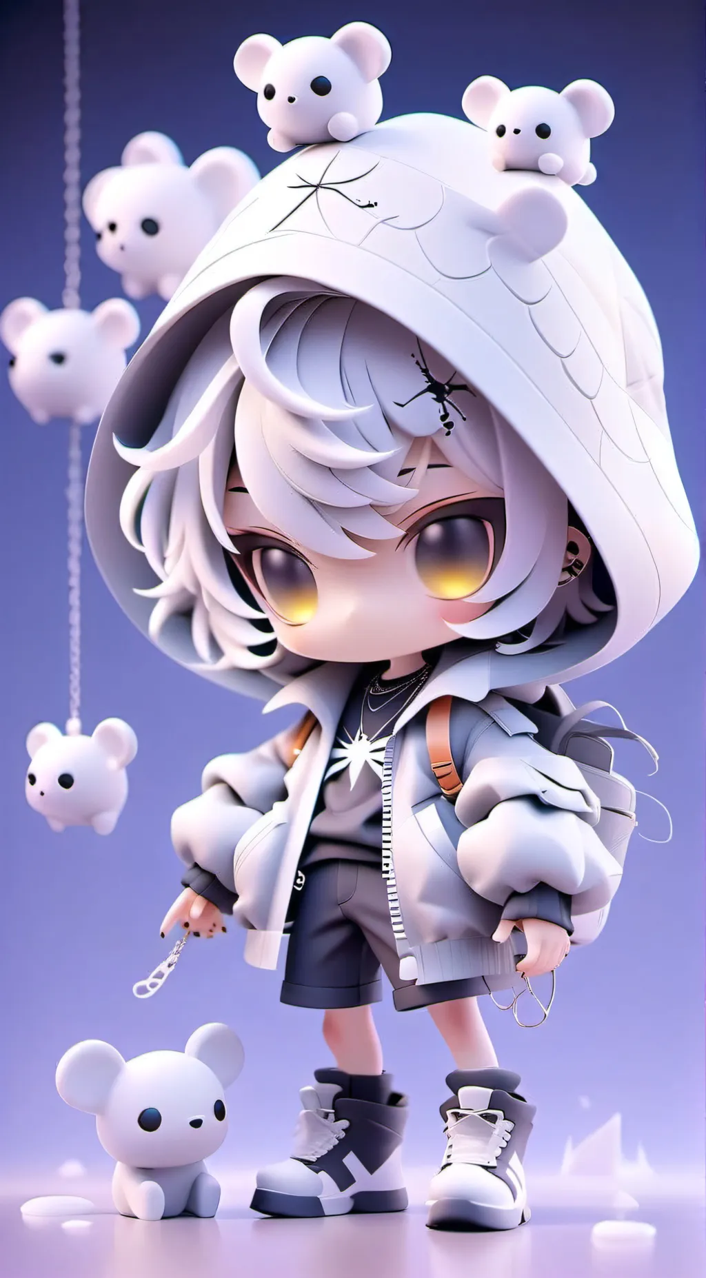 ai character: spider story background