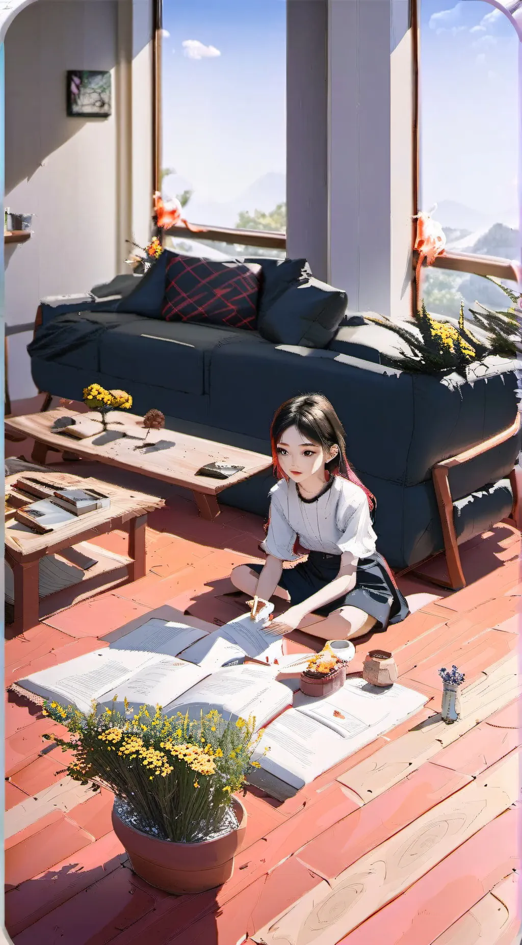 ai character: Jasmine background