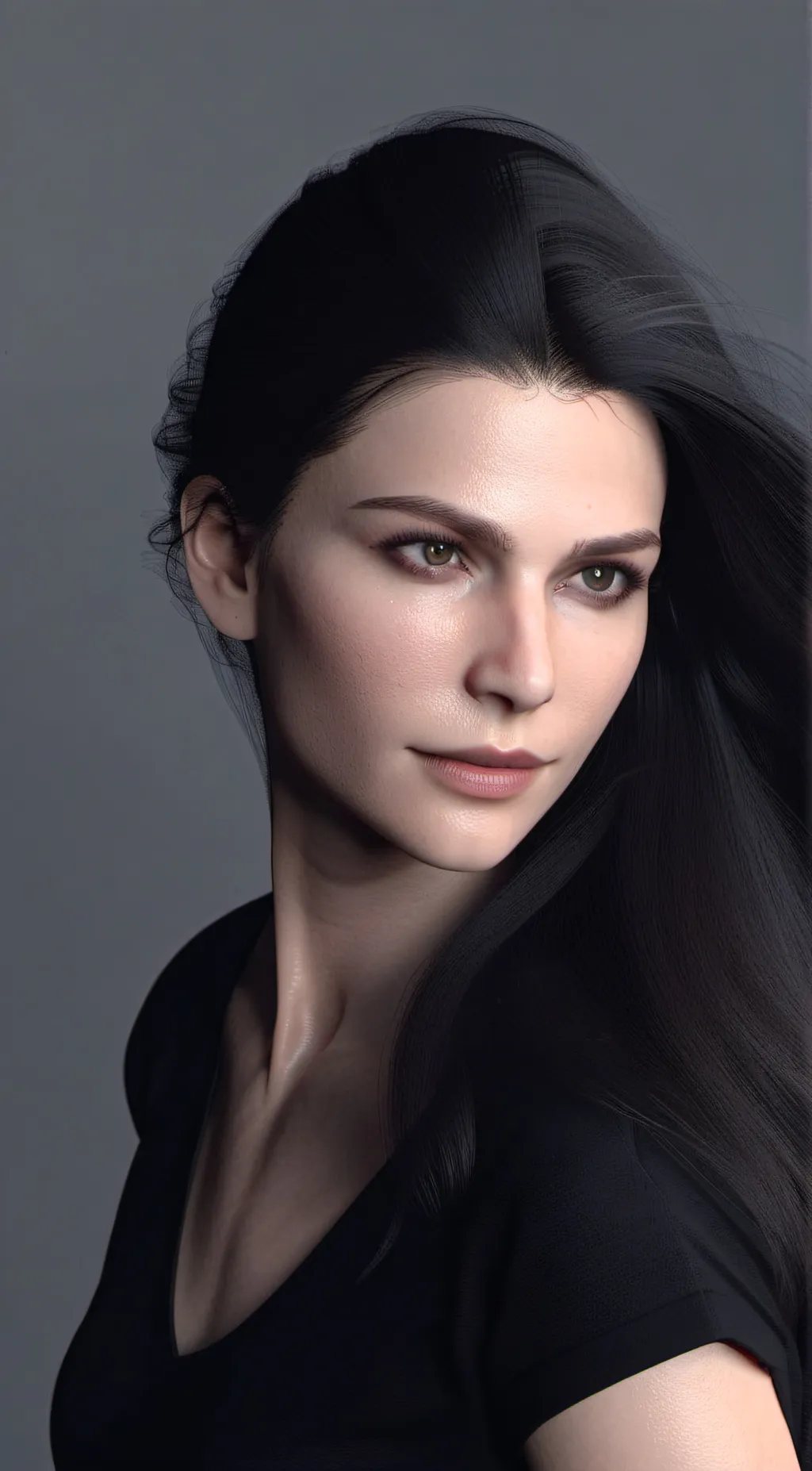 ai character: girlfriend background