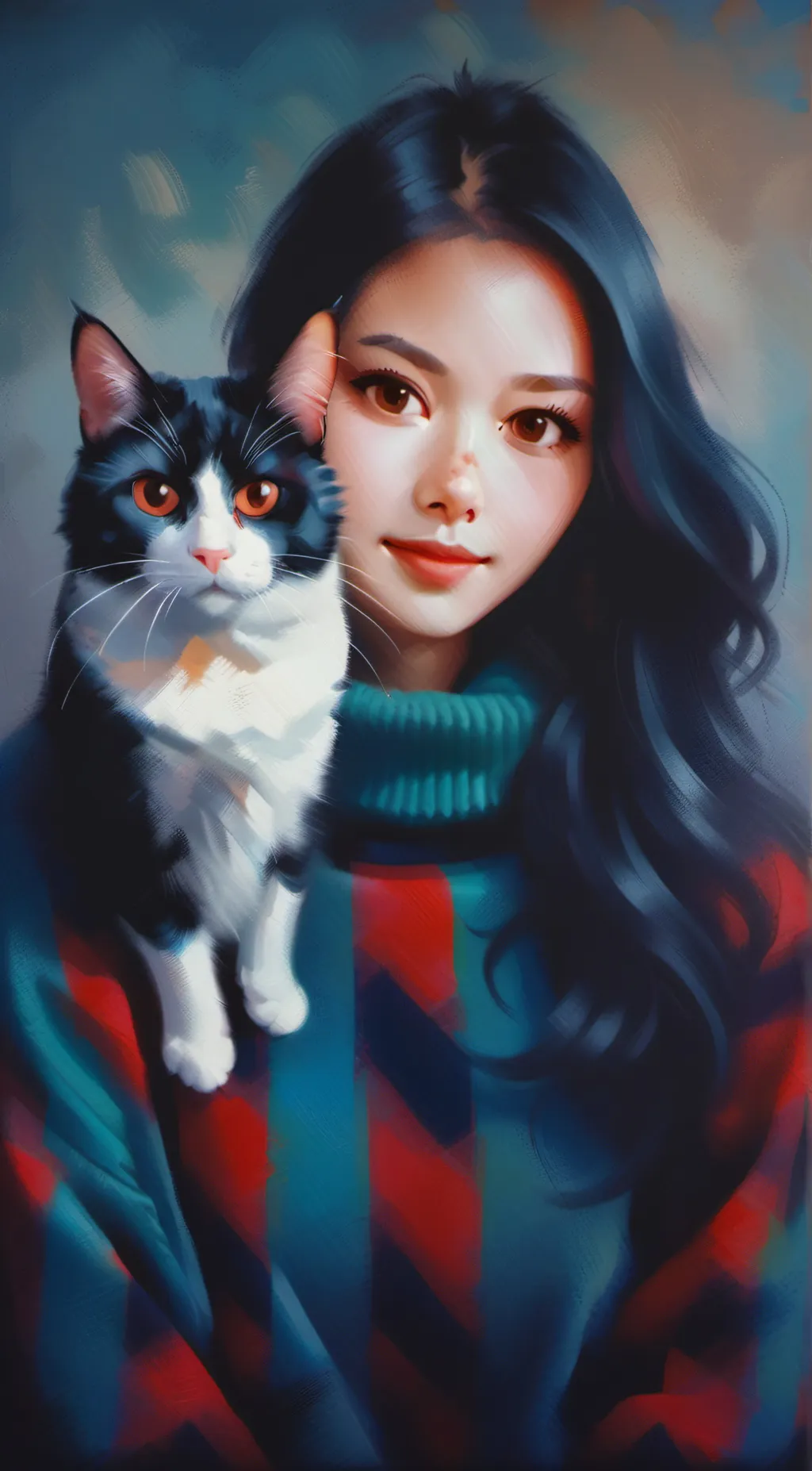 ai character: Leah background