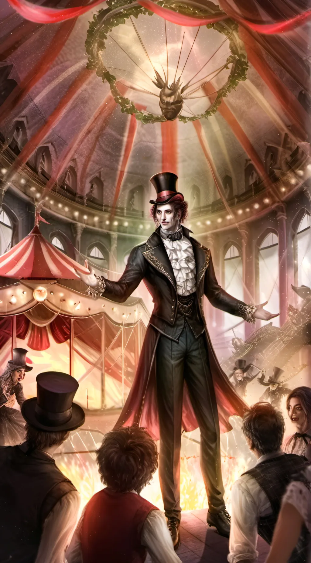 ai character: the clown gang v2 background