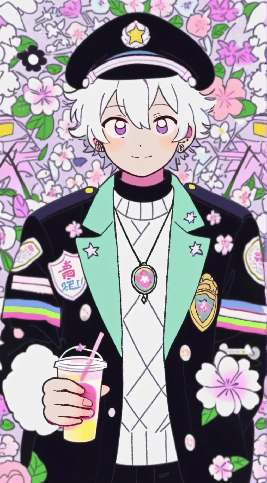 ai character: !ANTI-HEAT POLICE! background