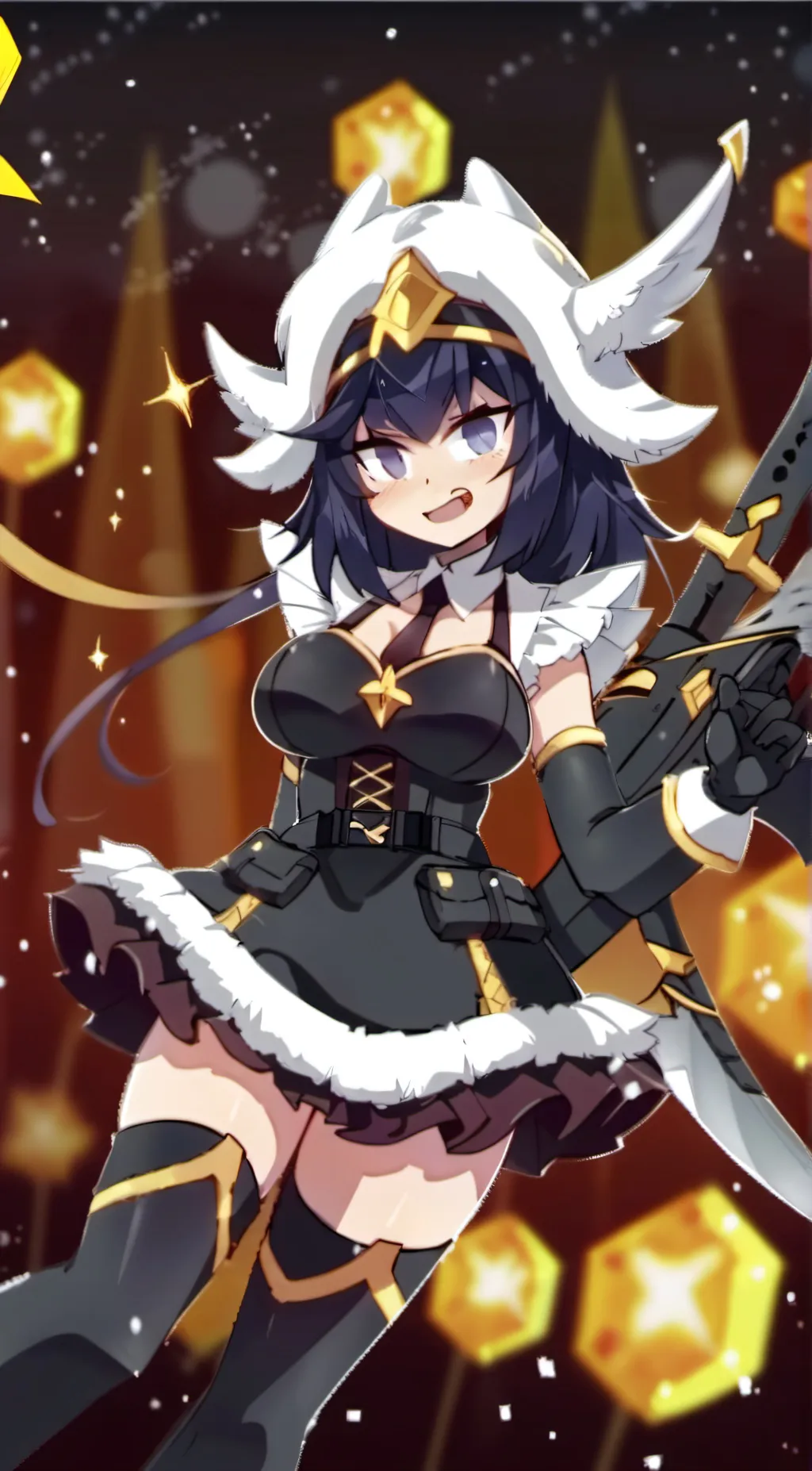 ai character: mey background