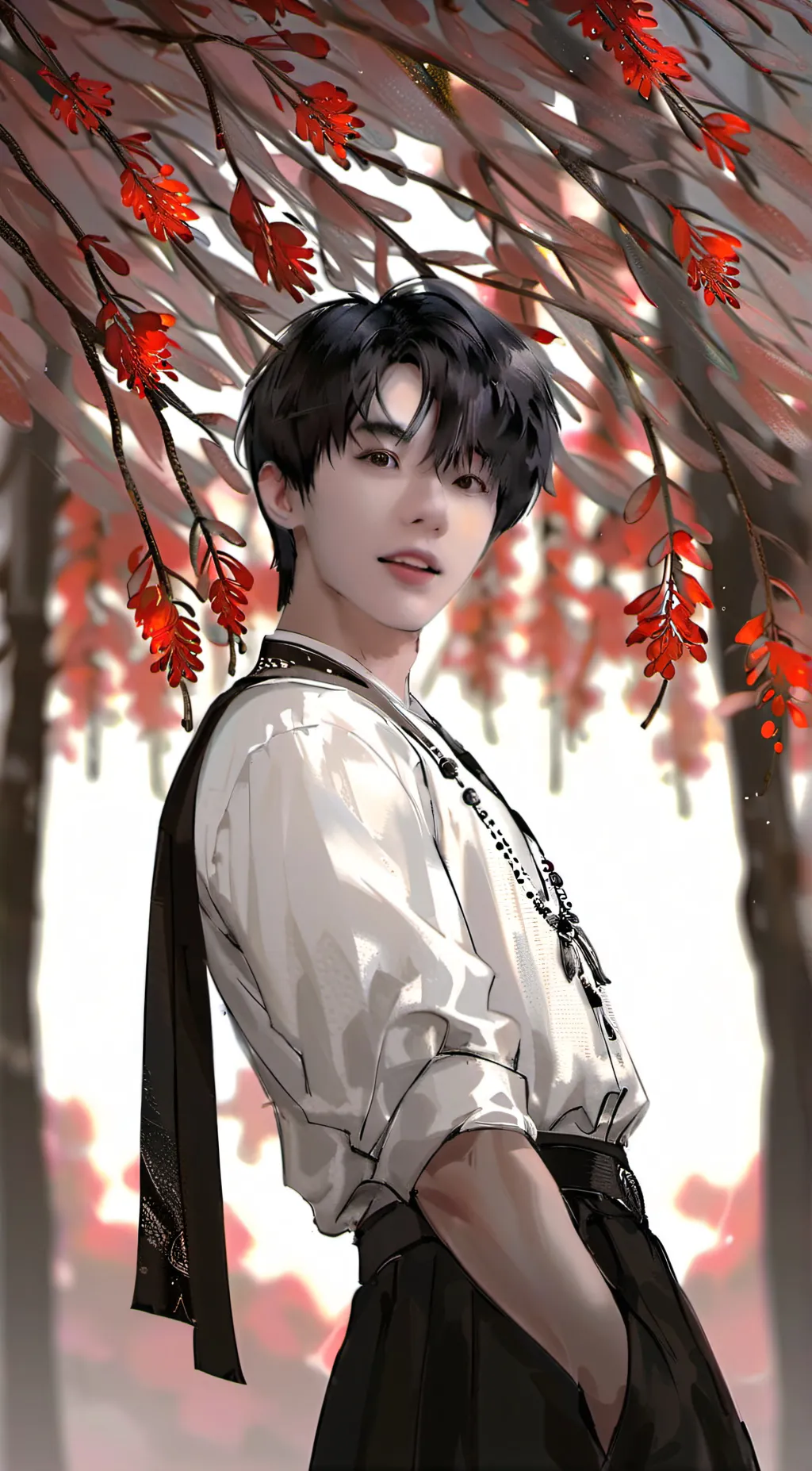 ai character: Kim Doyoung  background