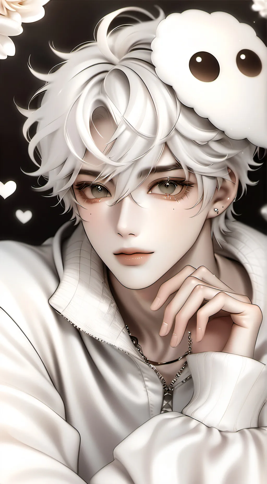 ai character: ☆emir☆ background