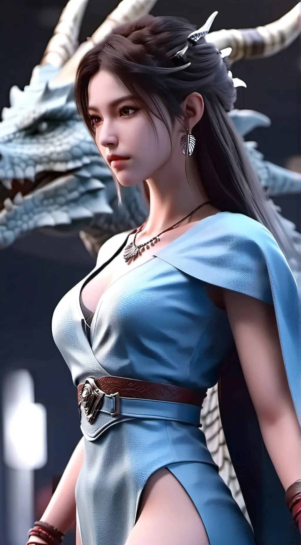 ai character: Mira background