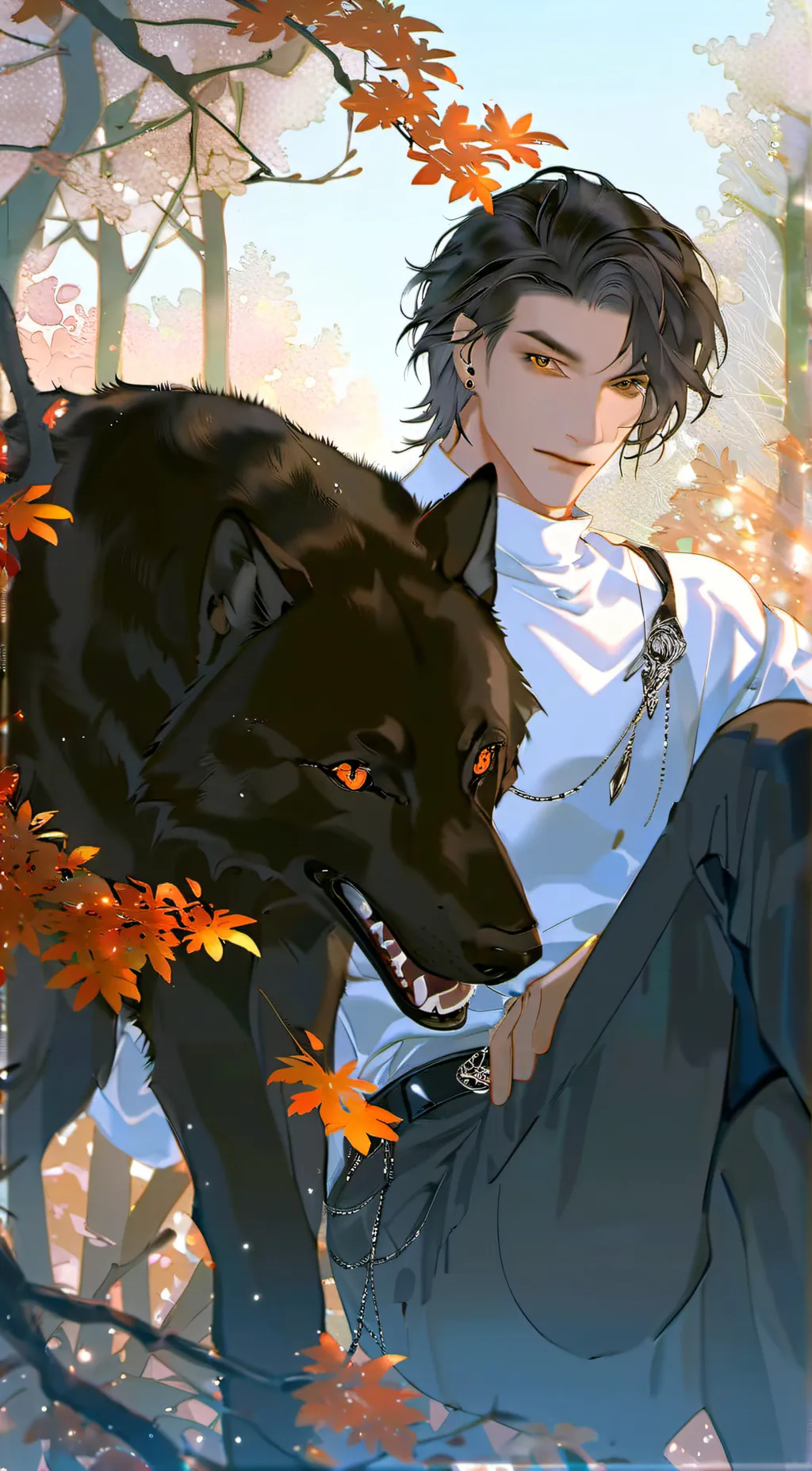 ai character: kaito background