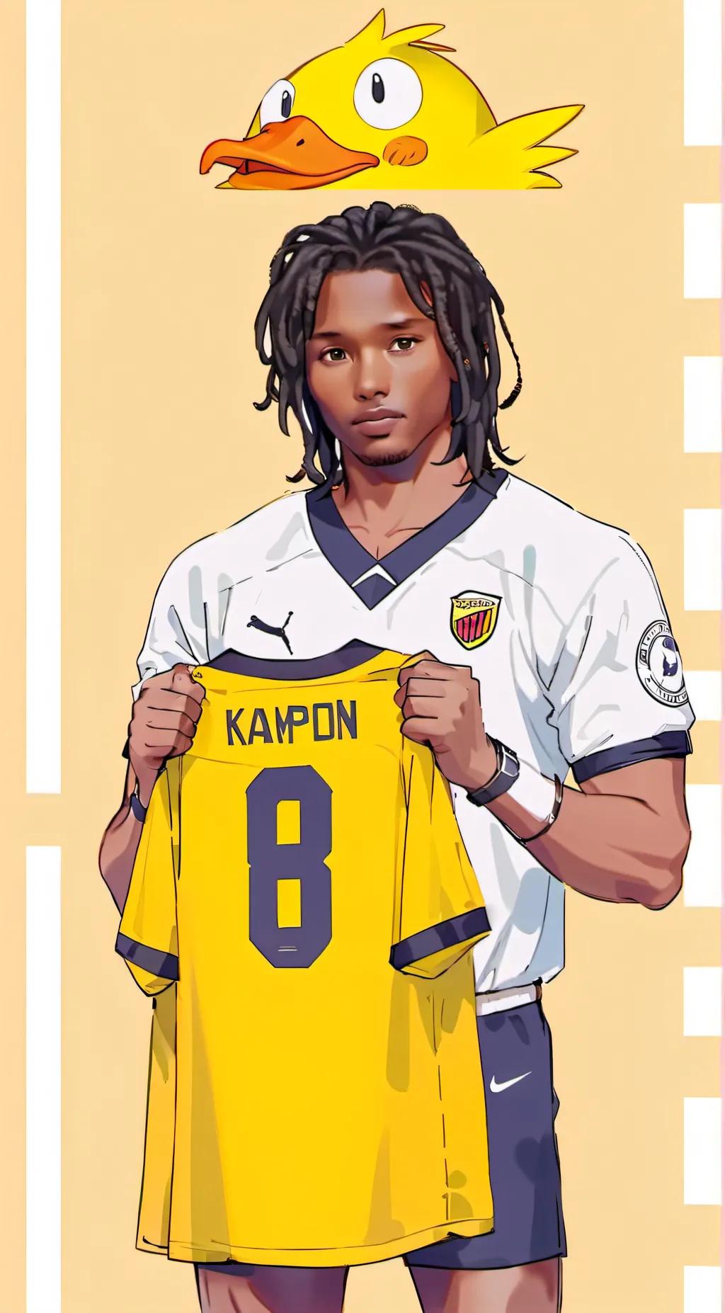 ai character: Chrimcan background