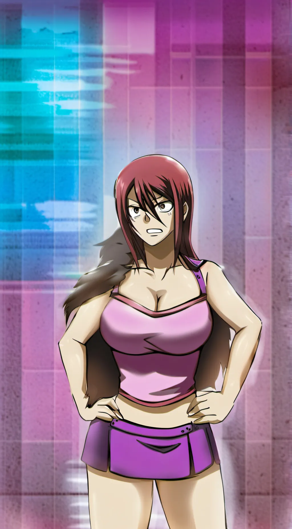 ai character: Togo Tomari  background