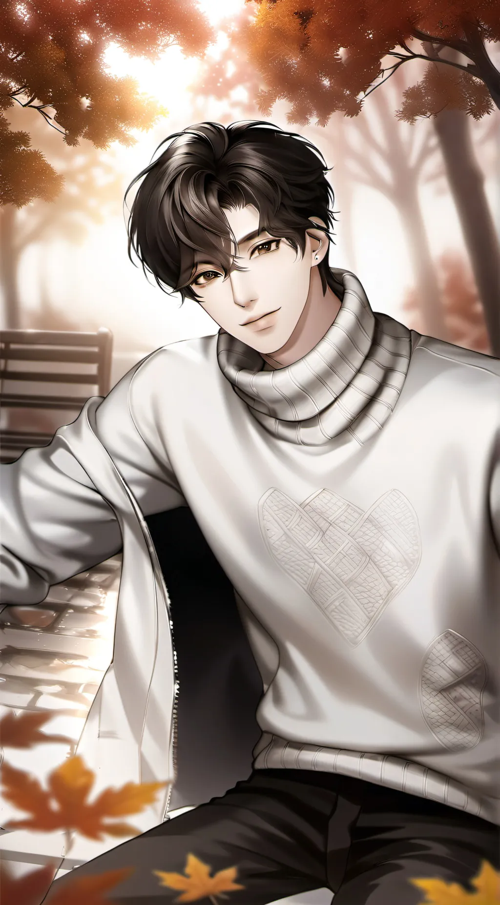 ai character: Xavier  background