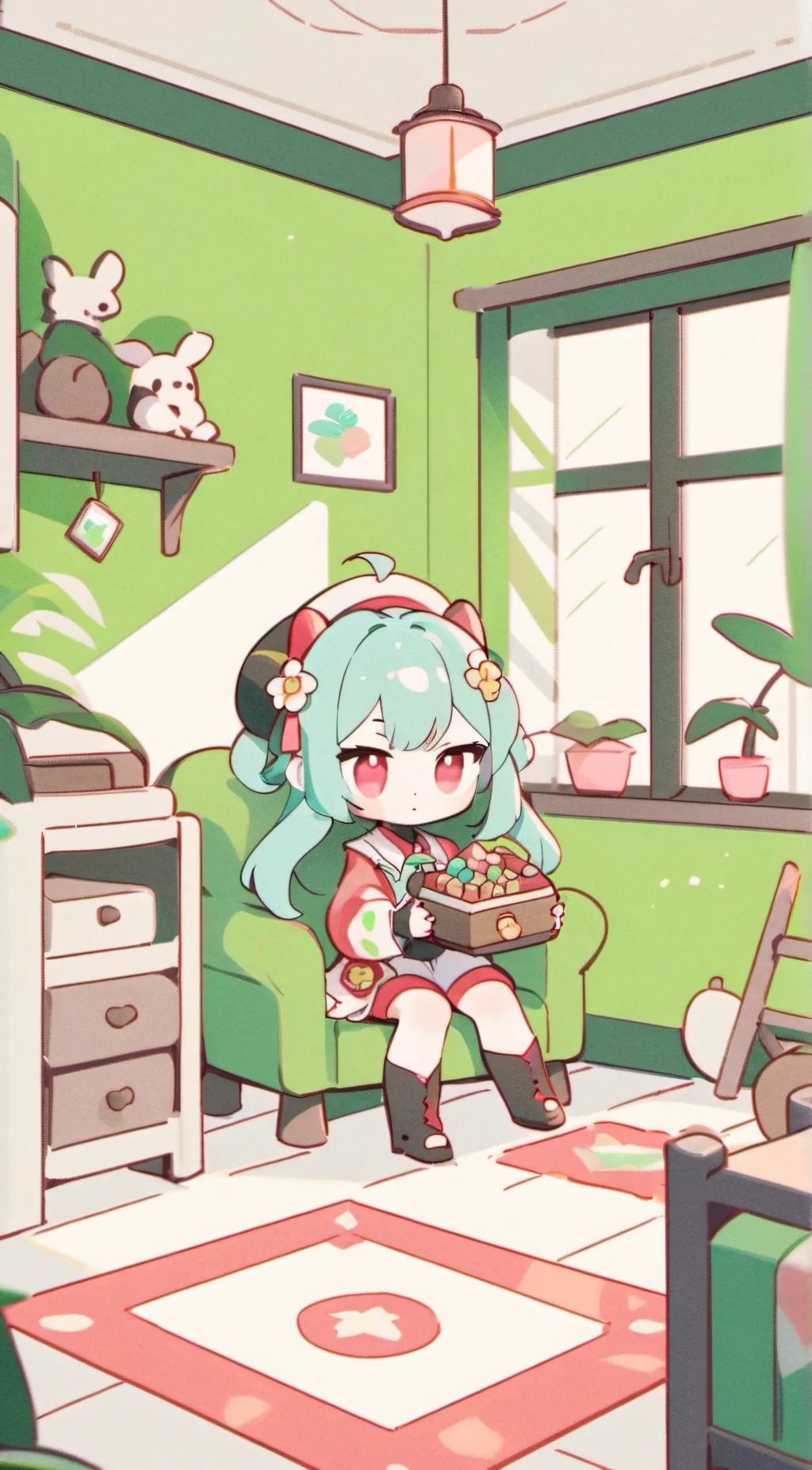 ai character: sisters! 2. background