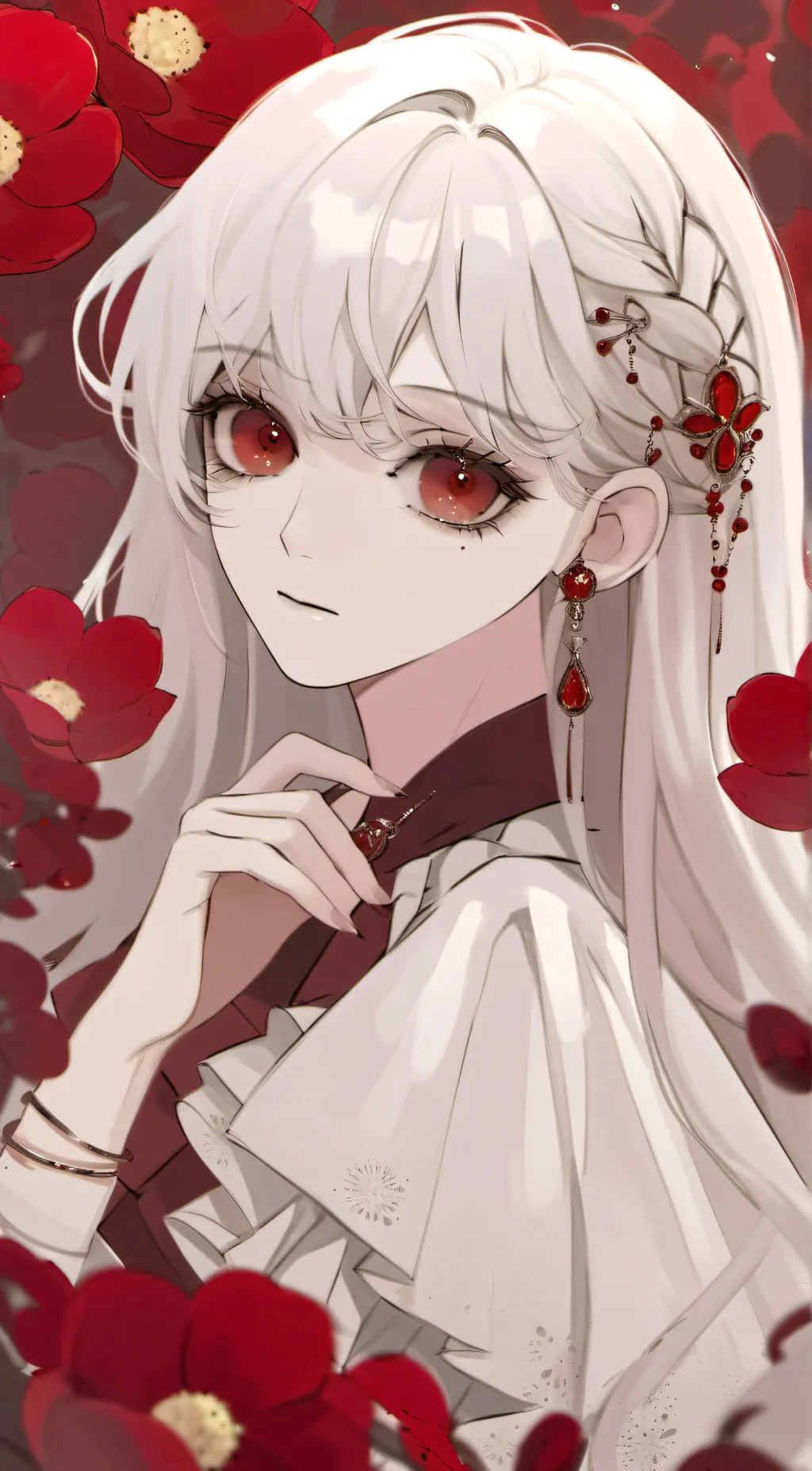 ai character: Scarlet  background