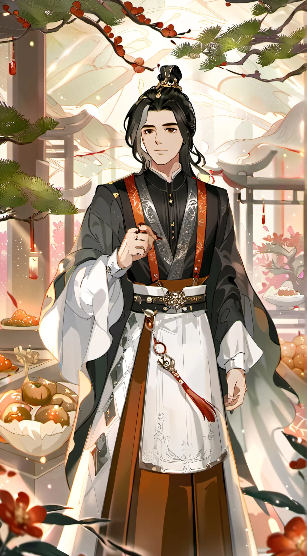 ai character: ☆Leon☆+ background