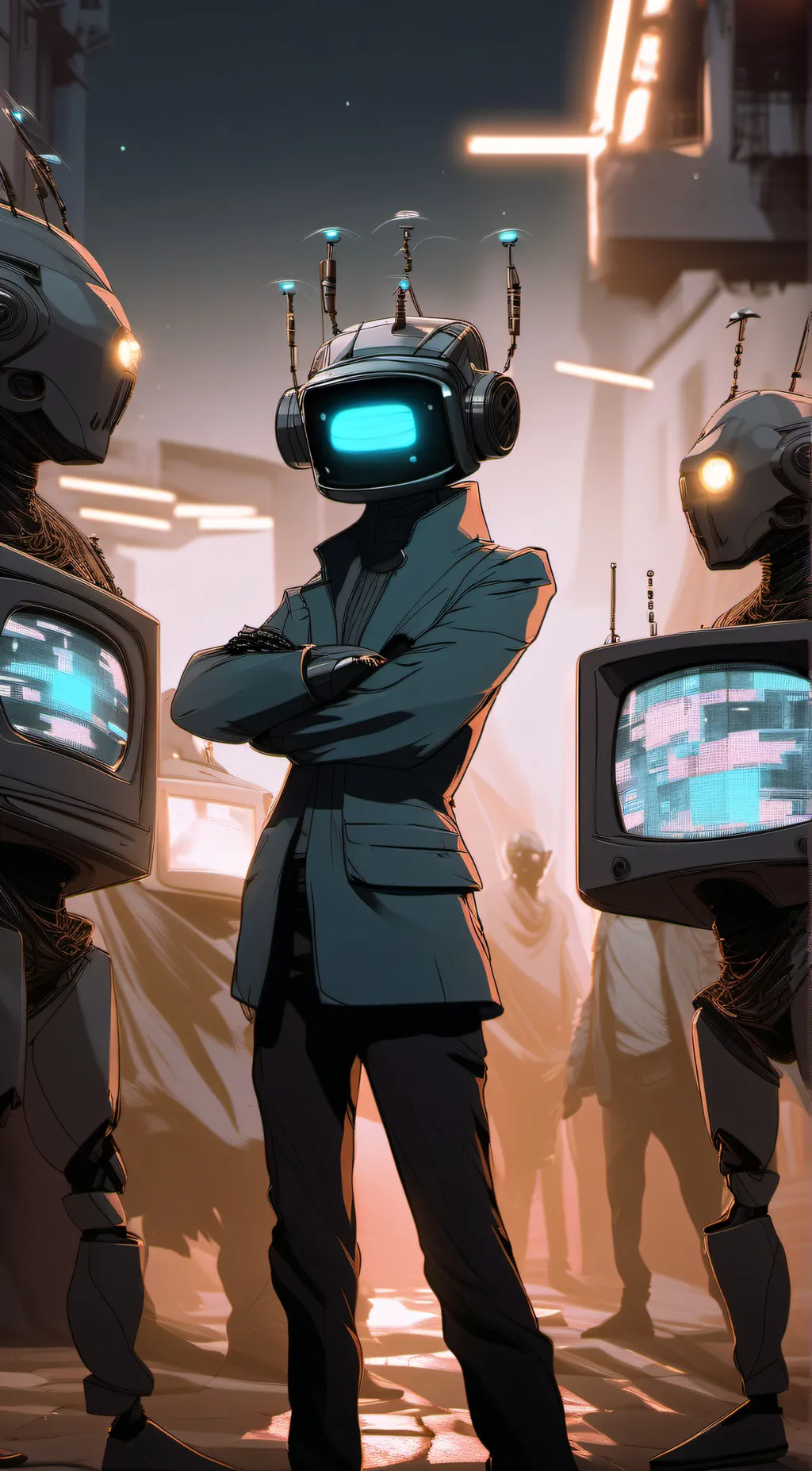 Talkie AI - Chat with Computer man race