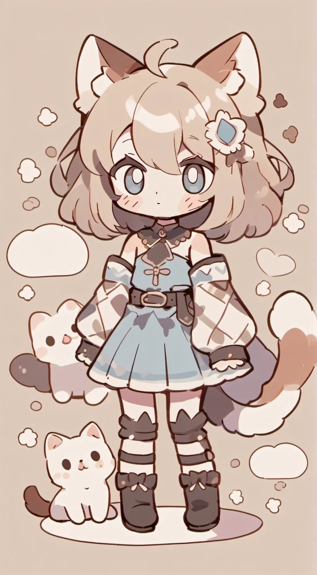 ai character: 🎑 M i l l y 🎑 background