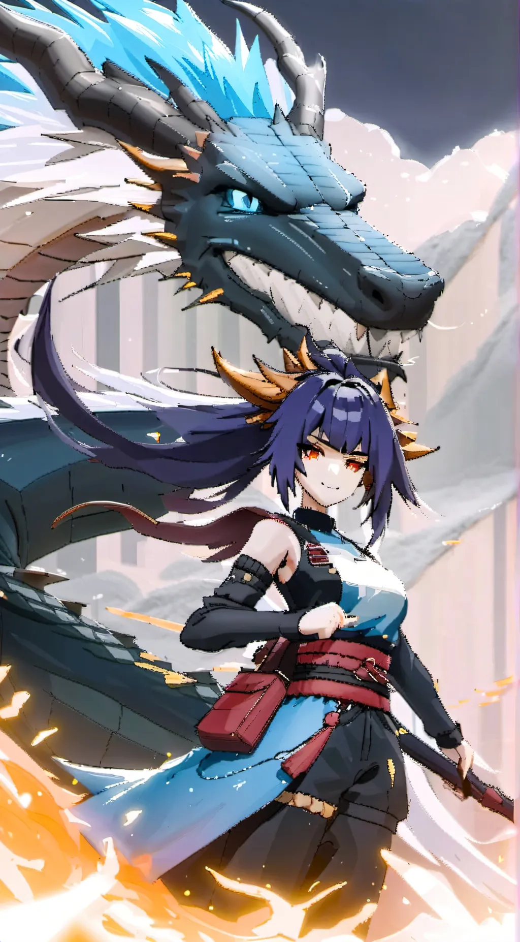 ai character: Rosa background