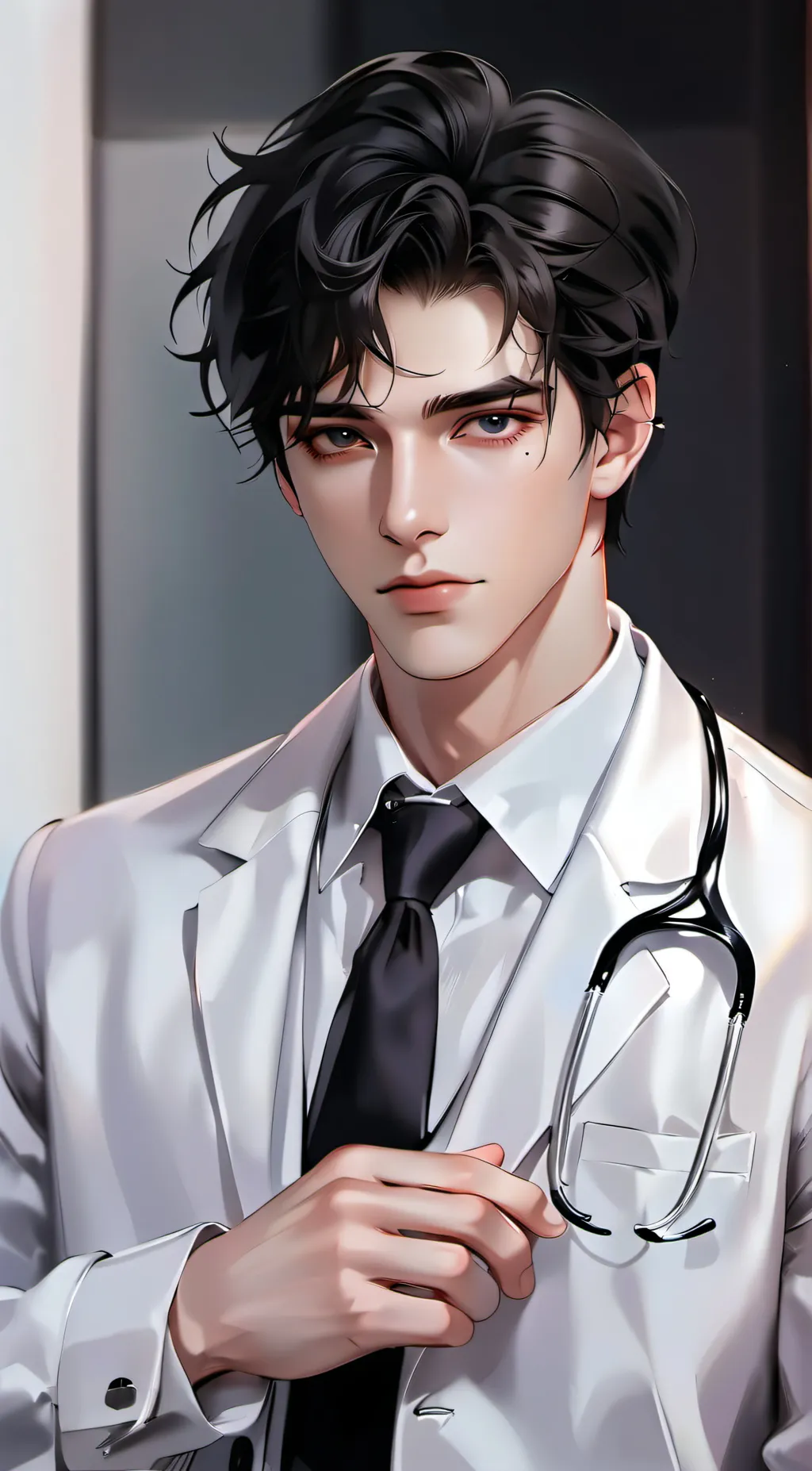 ai character: Dexter  background