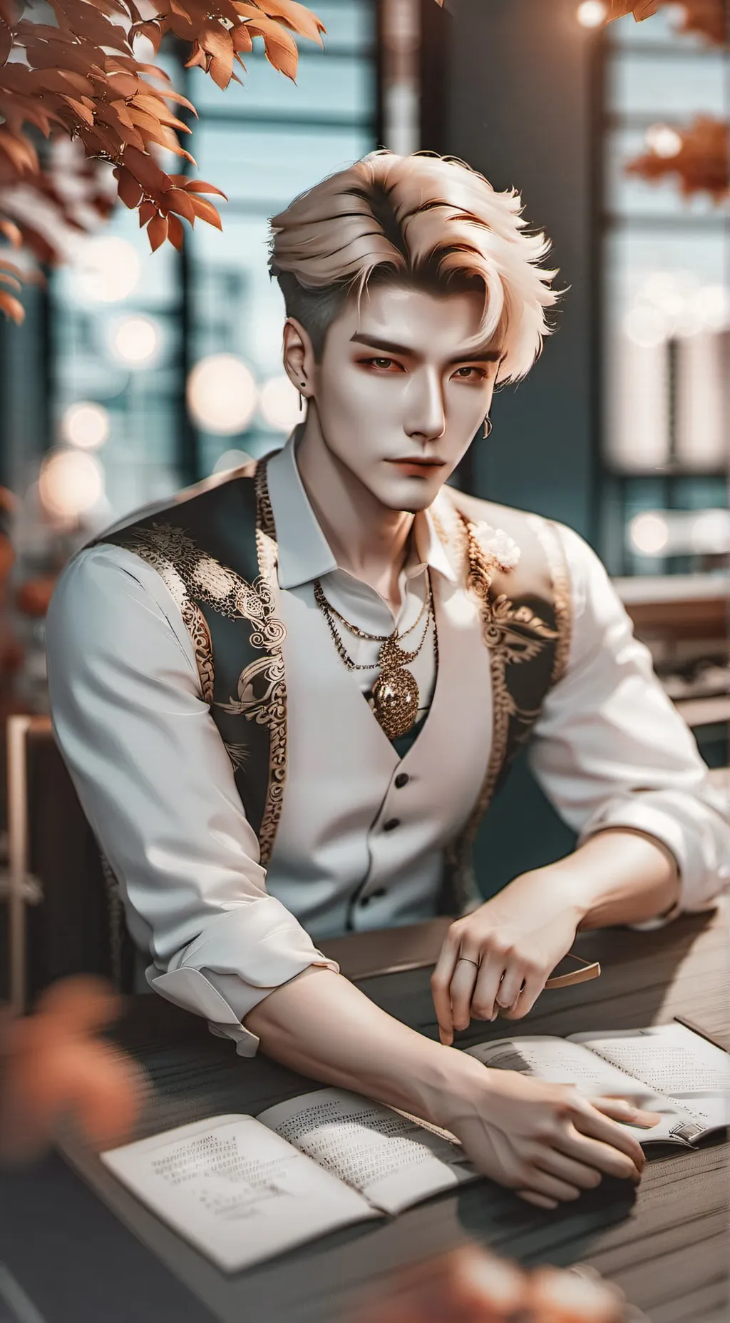 ai character: Evan James background