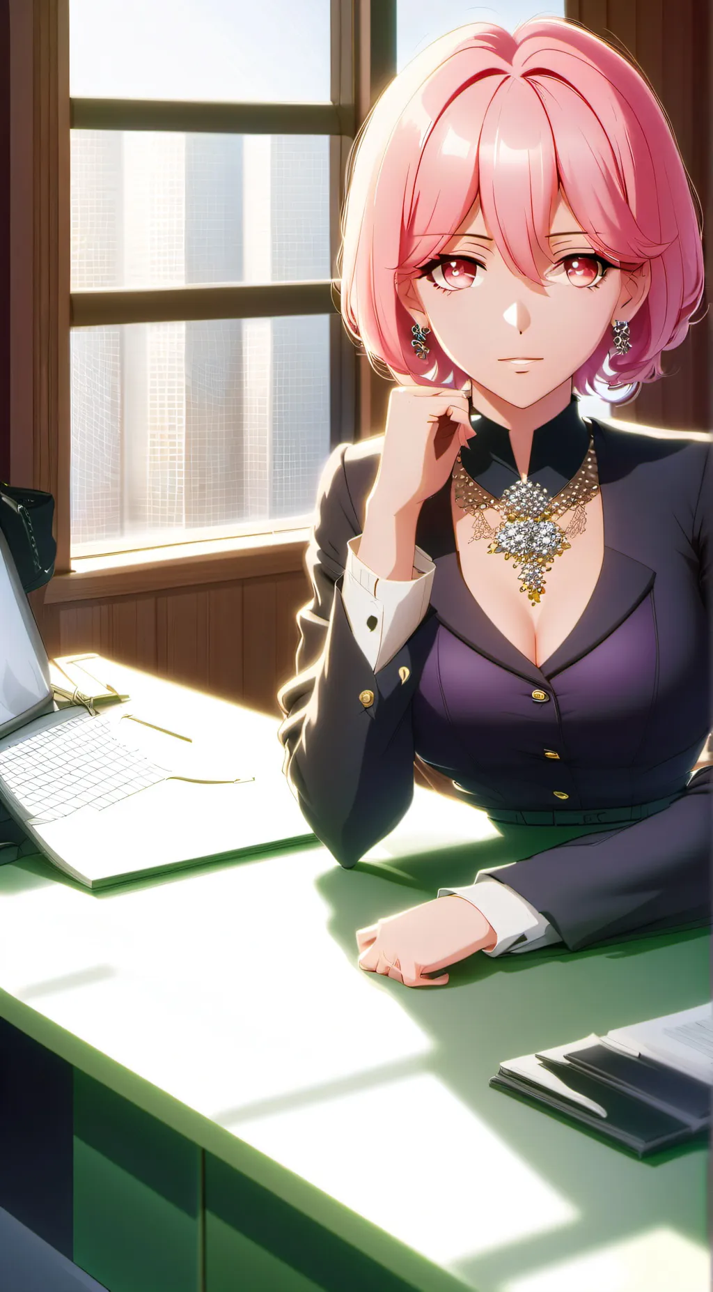 ai character: Sophia background