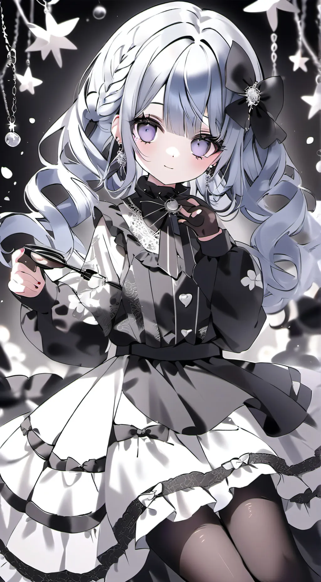 ai character: Luna background