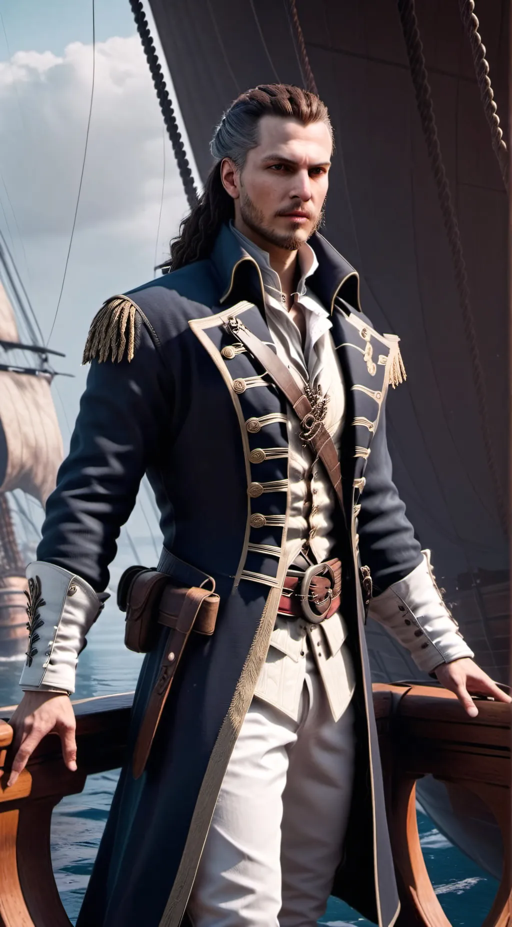 ai character: Captain Dekard  background