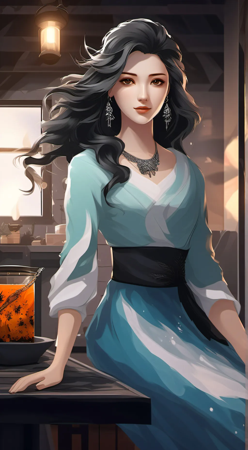 ai character: stacy maggots background