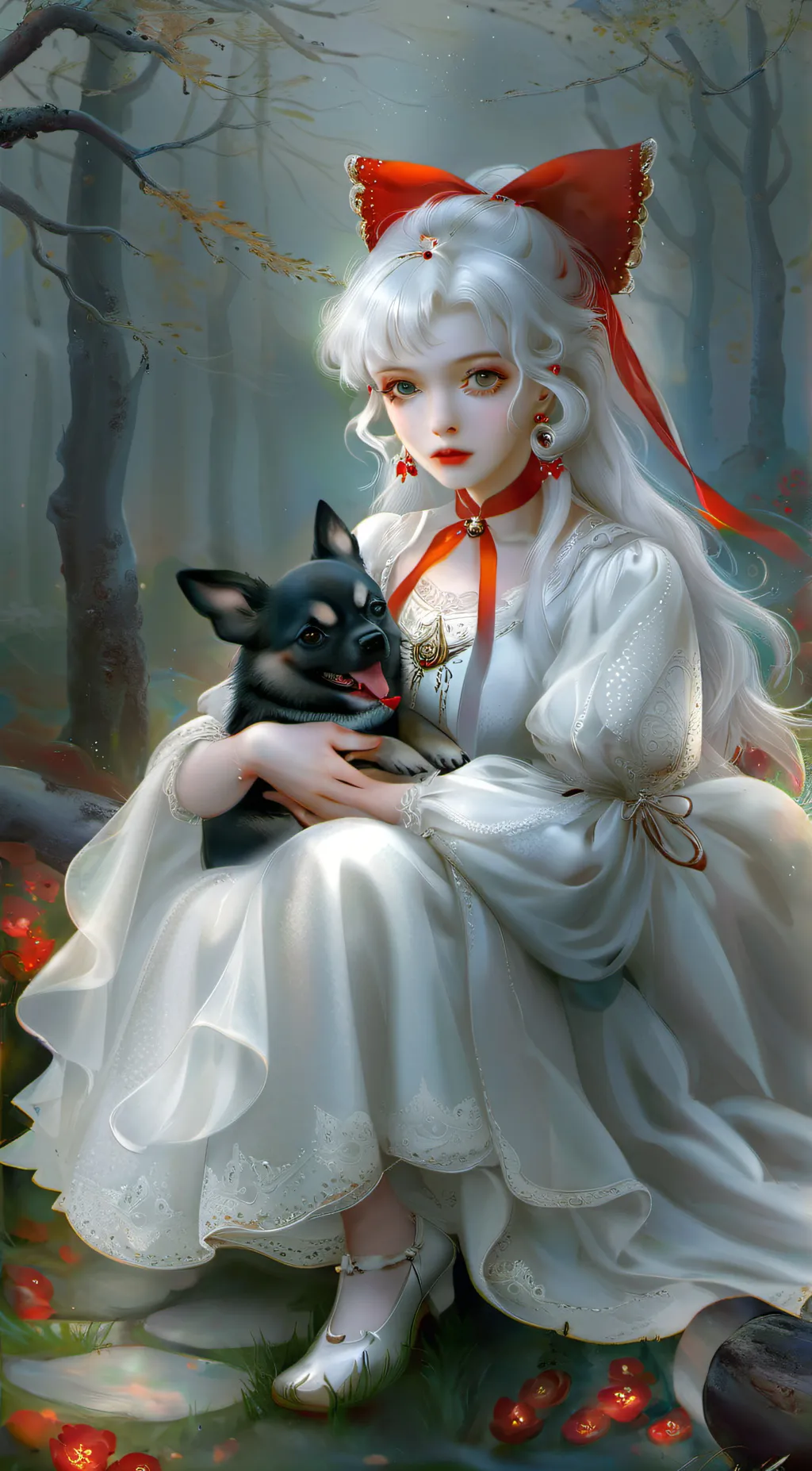 ai character: Elara background