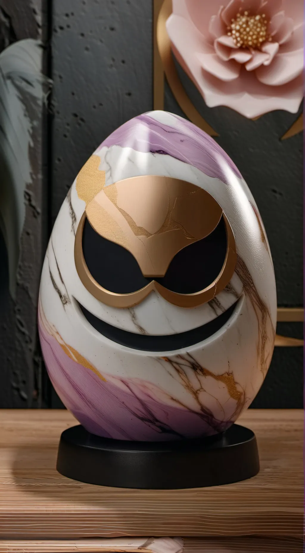 ai character: Evil egg background