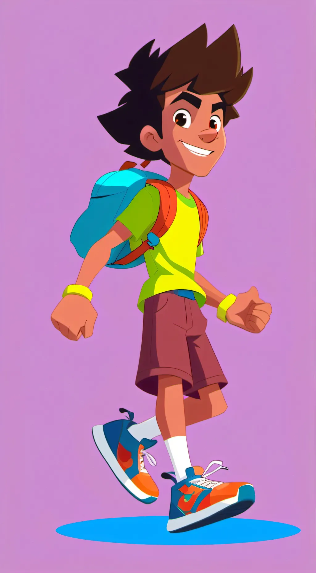 ai character: last kids on earth background