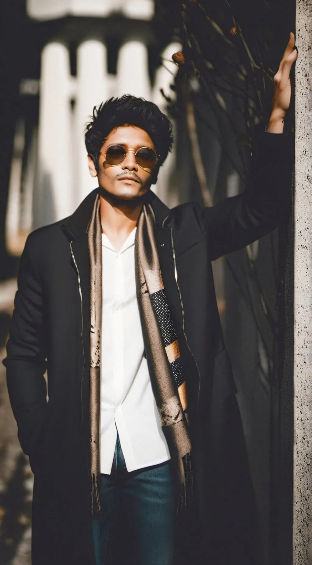 ai character: Bruno Mars background