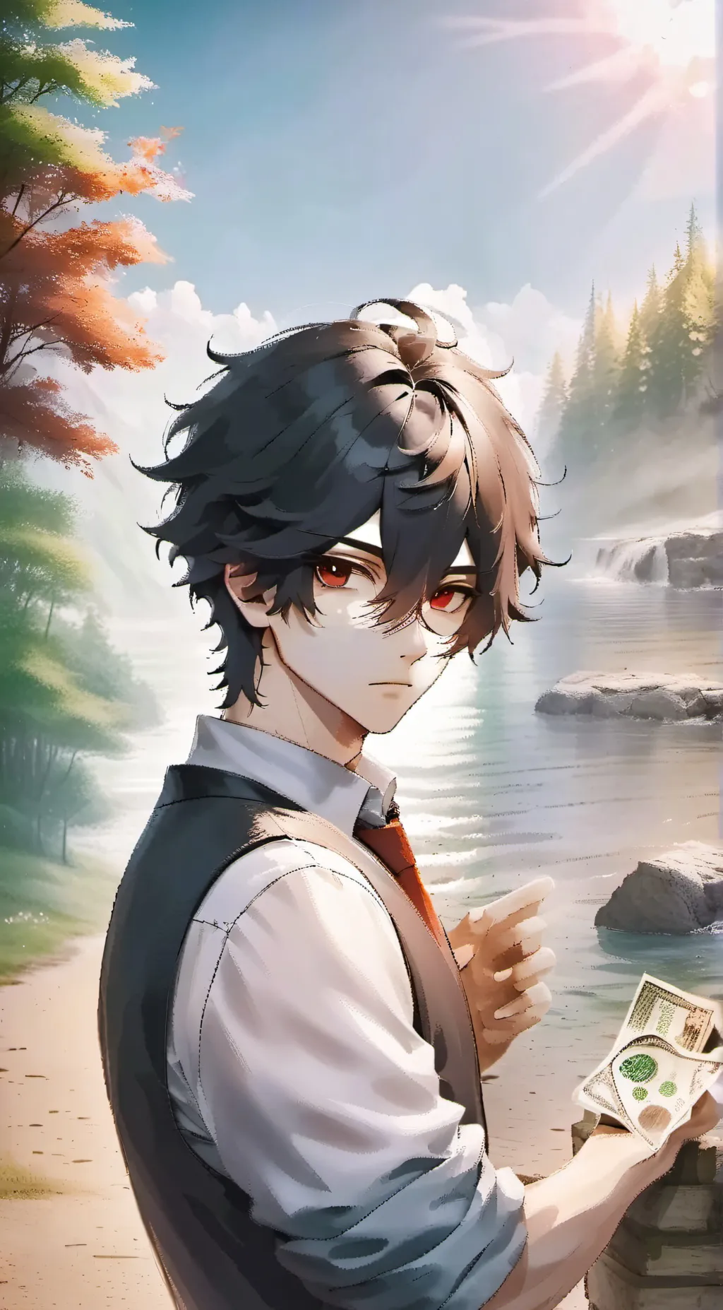 ai character: Asher background