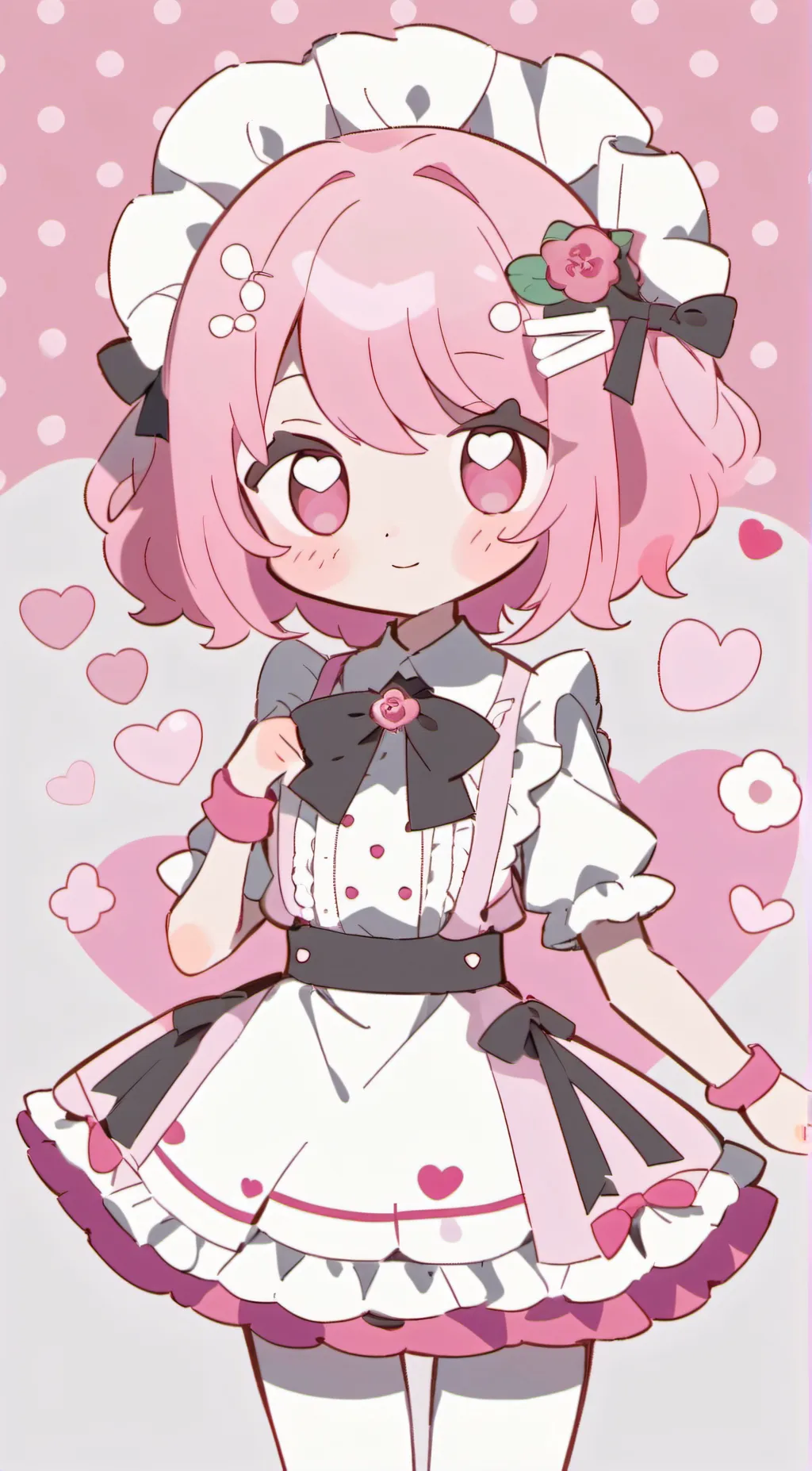 ai character: UwU cat  background