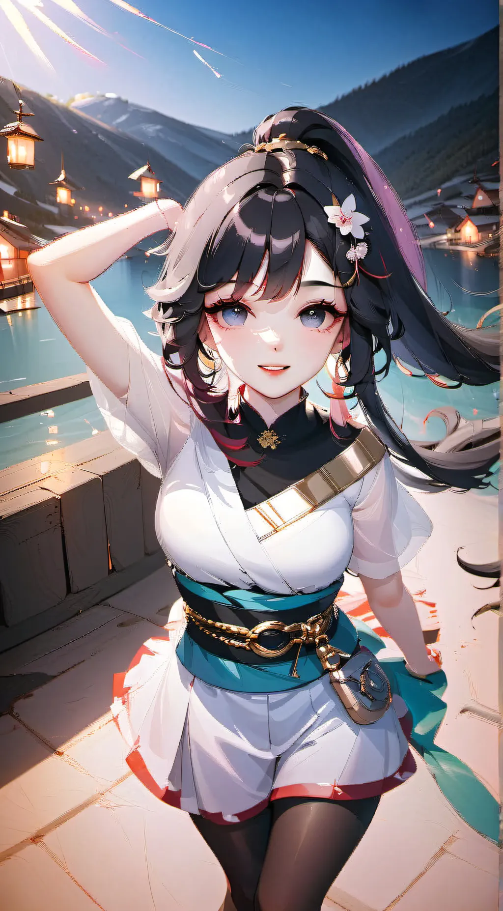 ai character: Shaira Mae  background